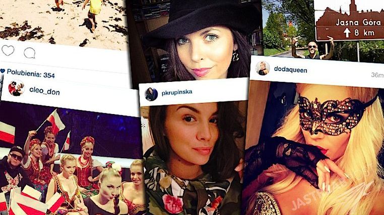 Polskie gwiazdy na Instagramie: Doda Riotka Tour, Paulina Krupińska w ciąży, Donatan i Cleo Eurowizja 2015