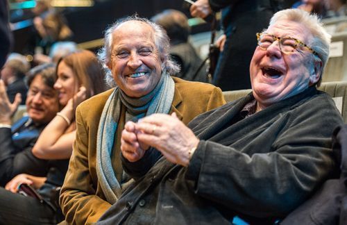 Vittorio Storaro i Sir Alan Parker na Gali Otwarcia Camerimage, 