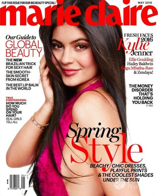 Kylie Jenner, Marie Claire maj 2016