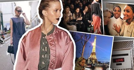 Jessica Mercedes szaleje na pokazach w Paryżu. Oglądała kolekcje znanych marek, a jedna jej stylizacja wyprzedziła jesienne trendy