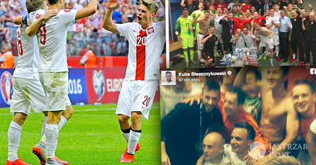 Co za euforia! Radość w szatni Polski po awansie do 1/4 EURO 2016! [GALERIA]