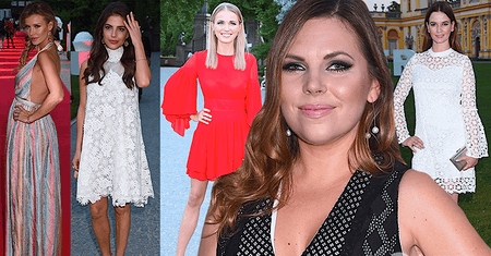 Gwiazdy w pałacu na imprezie pralin: Joanna Krupa, Ola Kwaśniewska, Karolina Malinowska. Kto jeszcze?