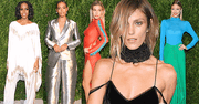 Plejada gwiazd i zjawiskowe kreacje na rozdaniu nagród CFDA/Vogue. Wśród gości Anja Rubik [GALERIA]