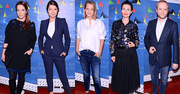 Gwiazdy przed galą EFA 2016 na konferencji we Wrocławiu: Anna Dereszowska, Joanna Kulig, Magda Kumorek, Piotr Adamczyk...