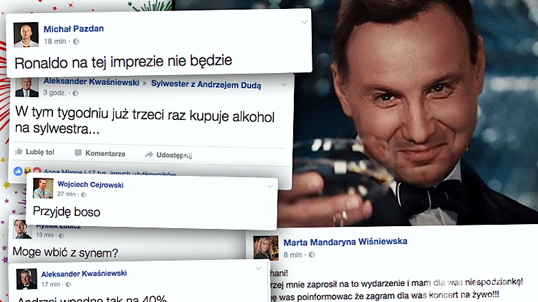 Sylwester z Andrzejem Dudą 2016