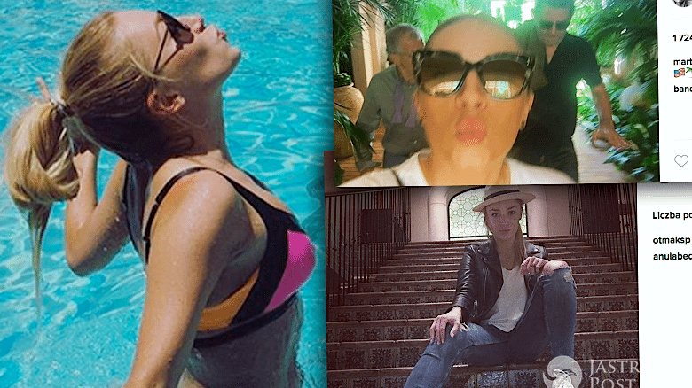 Martyna Gliwińska na wakacjach w USA