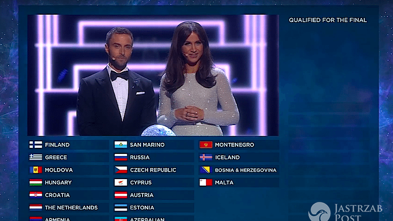 Wyniki pierwszego półfinału Eurowizji 2016. Kto w finale?