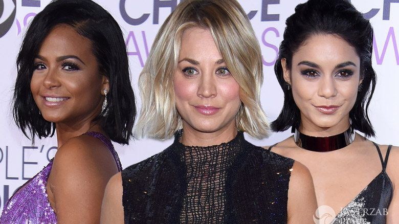 Gwiazdy z fryzurą typu long bob na People's Choice Awards 2016 (fot. ONS)