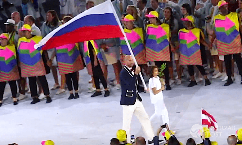 Spełnił się najgorszy koszmar reprezentacji Rosji podczas ceremonii otwarcia Igrzysk Olimpijskich 2016 w Rio