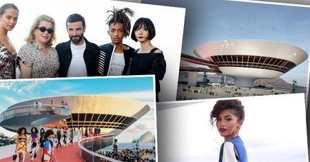 Niezwykły pokaz kolekcji Louis Vuitton na 2017 rok. Odbył się w Brazylii