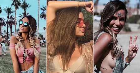 Najbardziej rozbawione dziewczyny na festiwalu Coachella