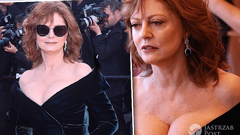 Piersi Susan Sarandon w Cannes 2017