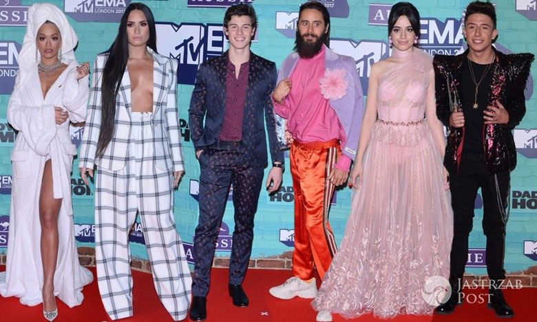 MTV EMA 2017: Rita Ora, Demi Lovato, Shawn Mendes, Jared Leto, Camila Cabello, Dawid Kwiatkowski