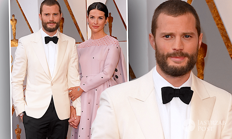 Oscary 2017: Jamie Dornan debiutuje na gali, a razem z nim jego piękna żona. Ciężko będzie zapomnieć tę suknię