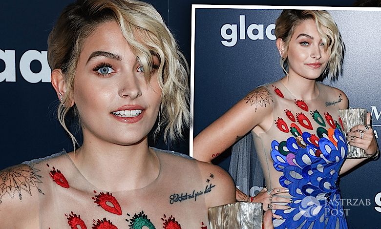 Piękna Paris Jackson na GLAAD Media Awards 2017! Co za kreacja!