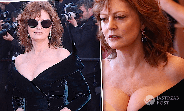 Piersi Susan Sarandon w Cannes 2017