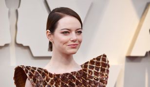 Emma Stone na gali rozdania Oskarów 2019. Jej sukienka budzi zabawne skojarzenia