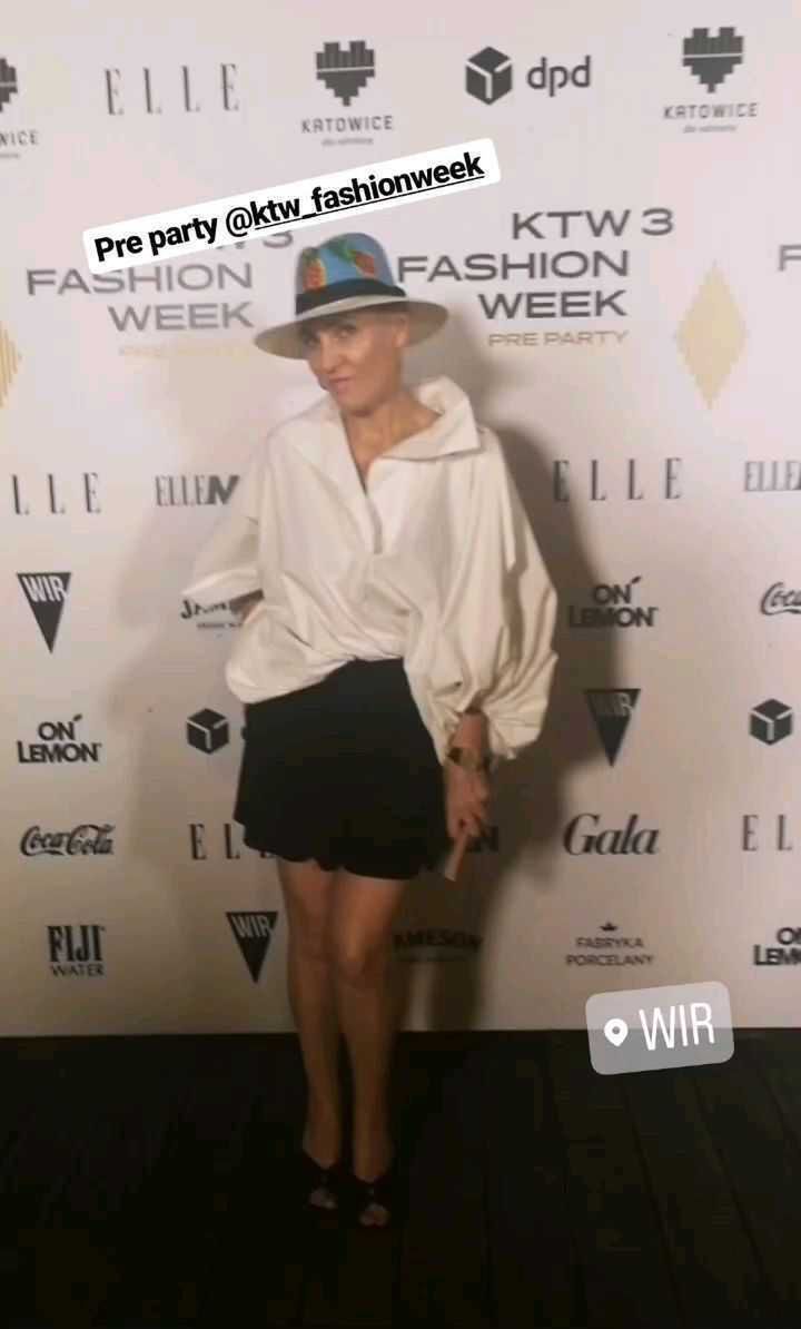 Anna Puślecka na Pre-Party KTW Fashion Week 2019