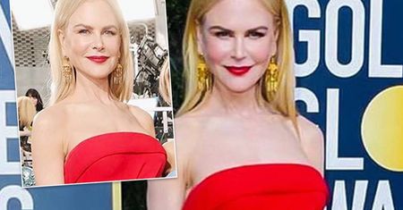Złote Globy 2020: Nicole Kidman zachwyciła na gali, ale ze łzami w oczach opuściła przyjęcie. Sytuacja była poważna