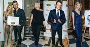Gwiazdy na wernisażu Charytatywny Kalendarz Gwiazd 2020: ciężarna Joanna Moro, Jeremi Sikorski