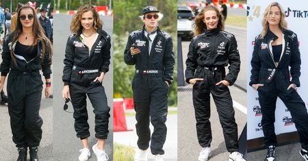 Gwiazdy rywalizują na torze samochodowym: Nikodem Rozbicki, Agnieszka Kaczorowska, Karolina Gilon...