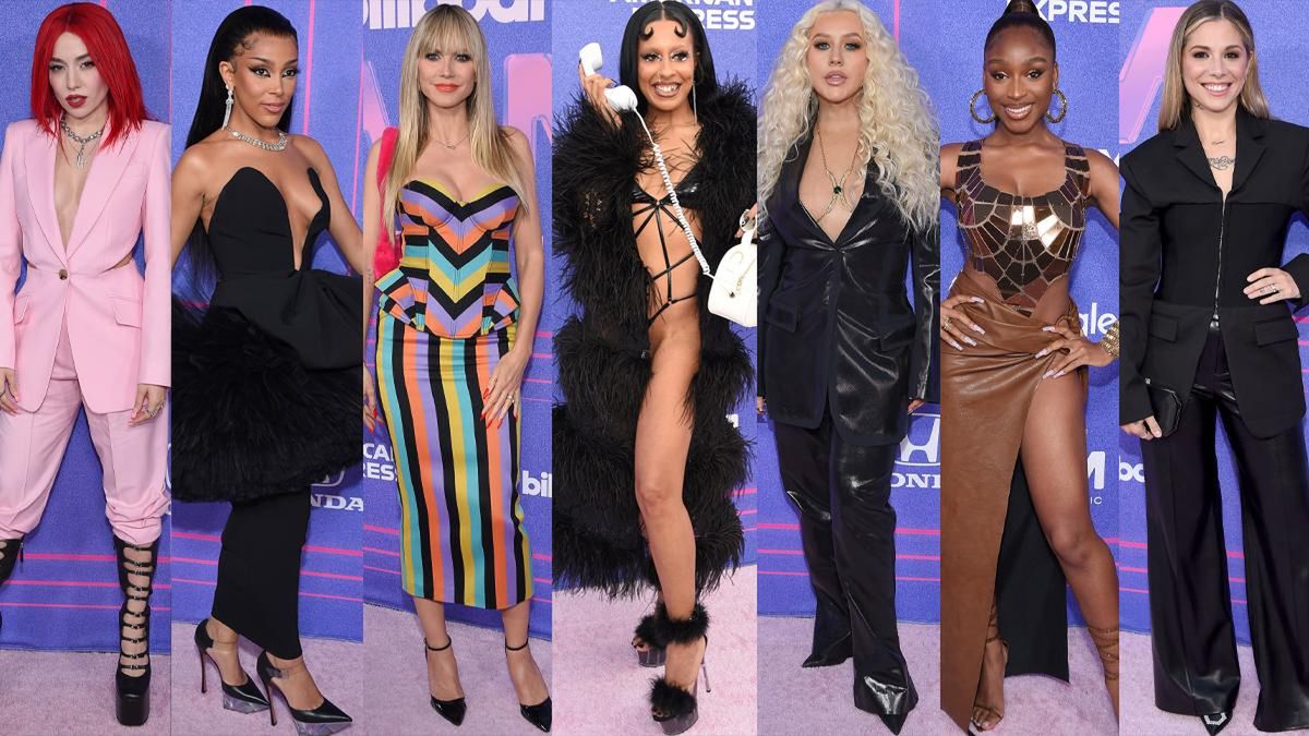 Billboard Women in Music Awards 2022. Kreacje gwiazd na czerwonym dywanie: Christina Aguilera, Doja Cat, Ciara, Heidi Klum