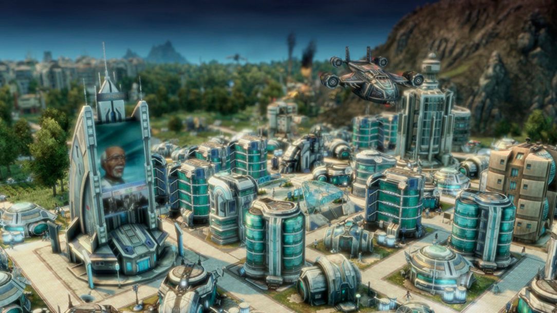 Screen z gry "Anno 2070" 