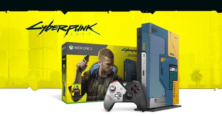 Cyberpunkowy Xbox One X skrywa tajemnicę, czyli kolejne zagadki CD Projekt Red