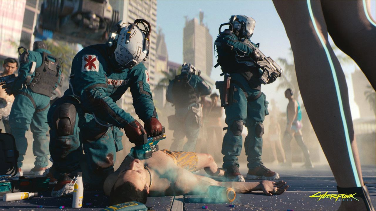 "Cyberpunk 2077" - screeny z gry