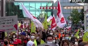Protest pracowników medycznych w Berlinie. Strajk trwa od sześciu dni.