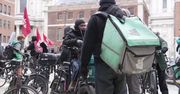 Protesty dostawców jedzenia w Anglii.