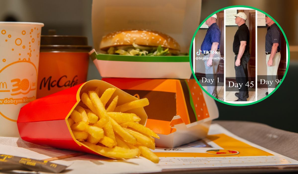 Dieta składająca się tylko z posiłków z McDonald's - Pyszności; foto: Canva, TikTok