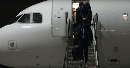 Rangersi bez treningu przy ul. Bułgarskiej. Po przylocie do Poznania udali się jednak na stadion