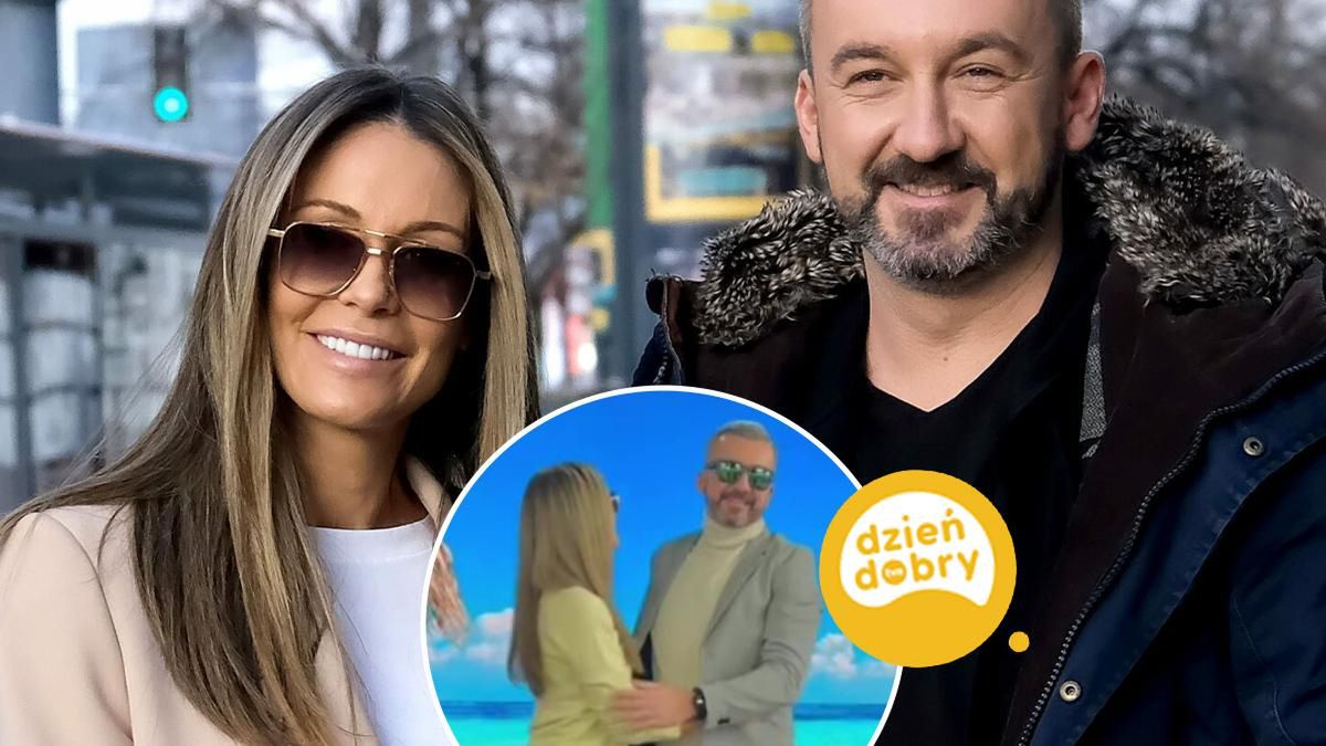 Małgorzata Rozenek i Krzysztof Skórzyński dokazywali w studiu "DDTVN". Morze czułych gestów, a nawet całusy. Oto, co zobaczyli widzowie