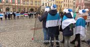 “Uwolnić więźniów politycznych”. Protest Wolnych Rosjan na wrocławskim rynku