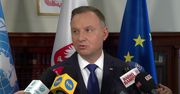 “Wycofanie się rosyjskich sił i powrót Ukrainy do jej granic”. A. Duda o warunkach zakończenia wojny