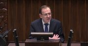 “To, co robicie wokół komendanta głównego Policji, to próba linczu”. Szef MSWiA bronił w Sejmie J. Szymczyka