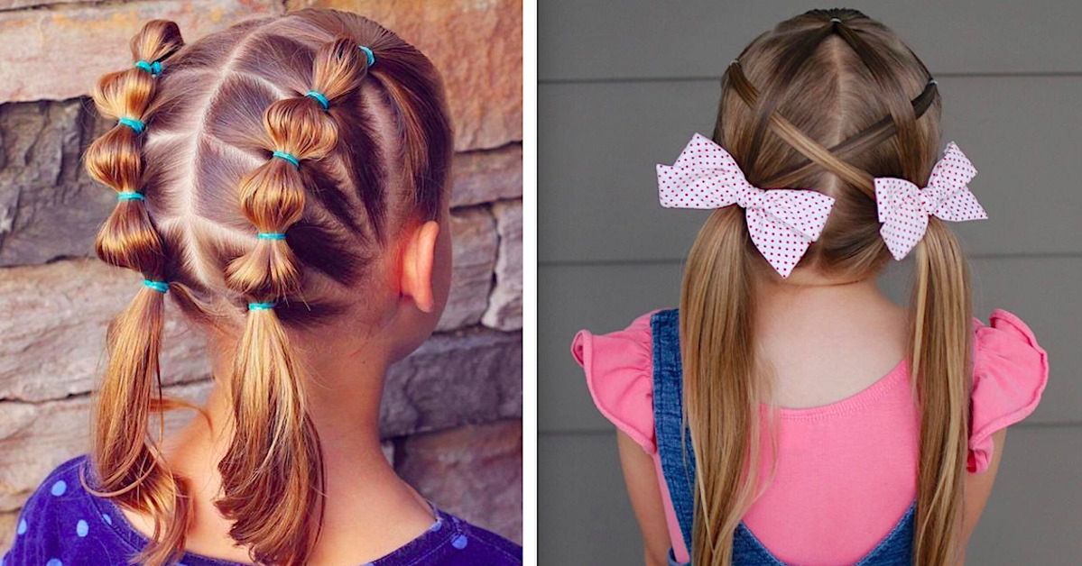 20 Hairstyle Ideas for Girls. They Are Cute and Easy to Do