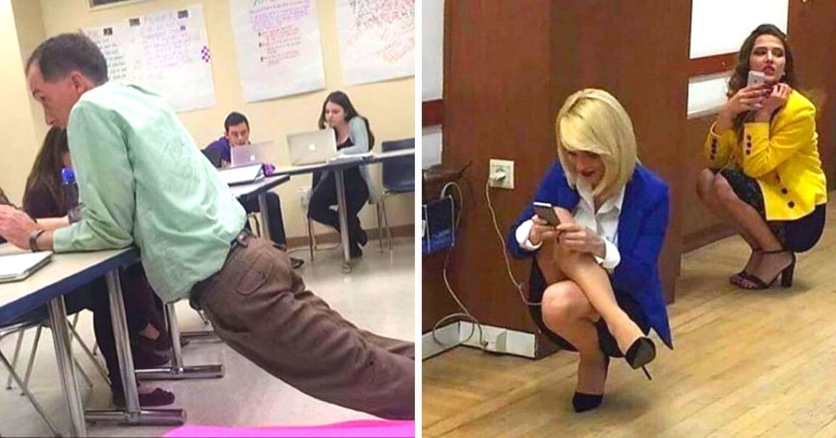 17 People Who Strike the Strangest Poses in Public!