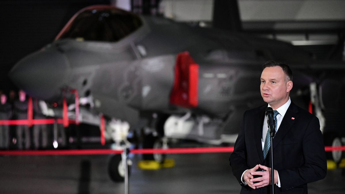 Myśliwce F-35 trafią do Polski w 2024 roku.