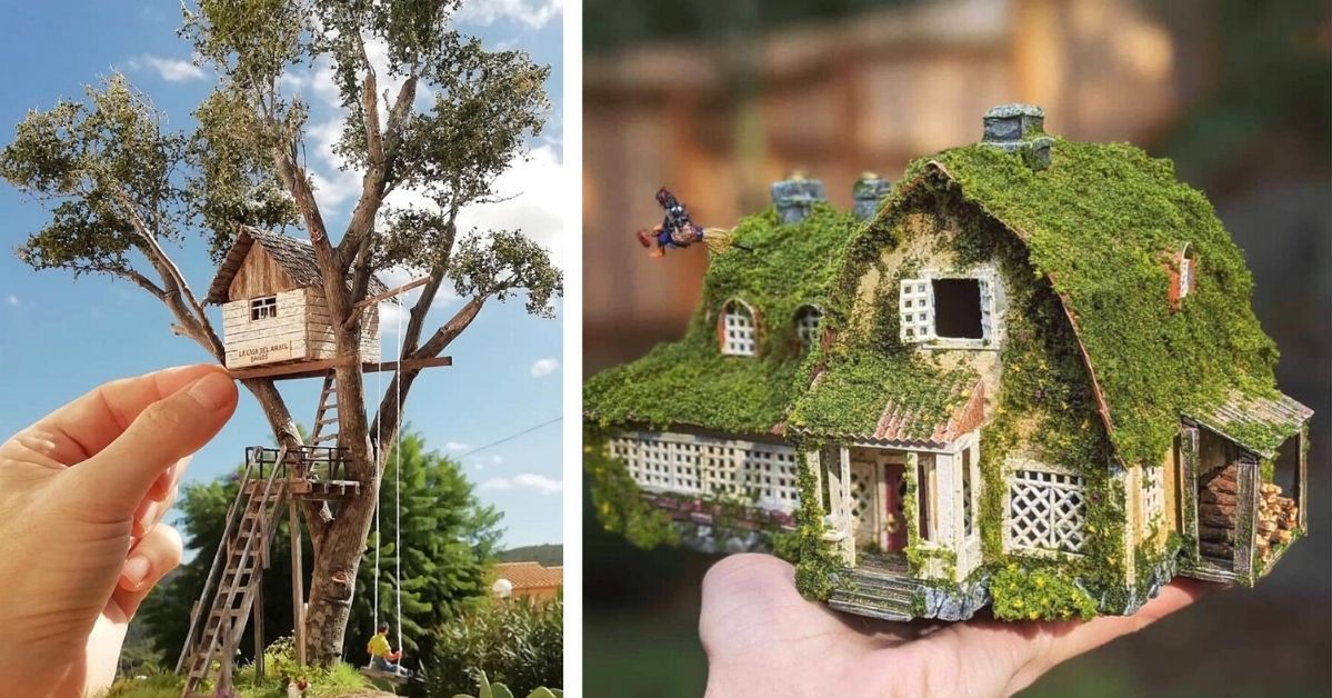 14 Amazing Miniature Houses! You Actually Get to Keep Your Dream House on Your Desk!