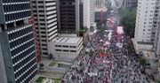 Liczba ofiar pandemii przekroczyła w Brazylii pół miliona. Protest przeciwko prezydentowi J. Bolsonaro w Sao Paulo