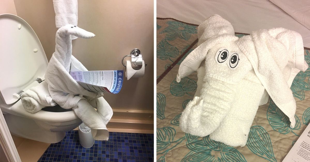 19 Cute and Inventive Hotel Towel Decorations