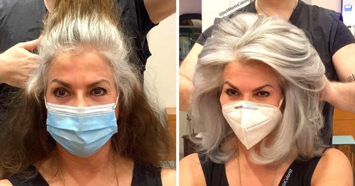 23 Women Who Are Not Scared to Wear Ash Grey Hair Color. Ash Grey Rocking The Face
