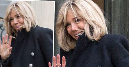 Odchudzona Brigitte Macron przyłapana pod Pałacem Elizejskim. Ma odjazdowe botki!