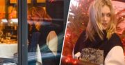 Anja Rubik z Joanną Przetakiewicz na świątecznym obiedzie. Obie postawiły na stylizacje z futrzanymi elementami i obdarowały się prezentami [PAPARAZZI]