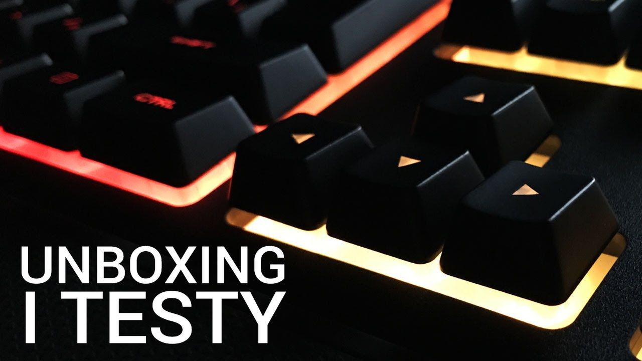 Korsarzu czy Ci nie żal? Unboxing + Testy sprzetu Corsair K55 i myszki Harpoon