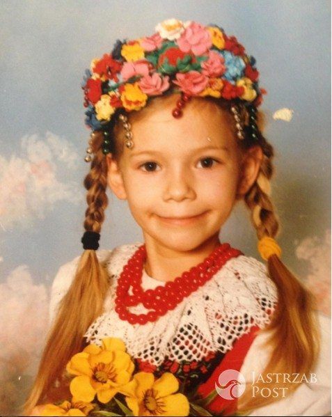 Maja Bohosiewicz w dzieciństwie