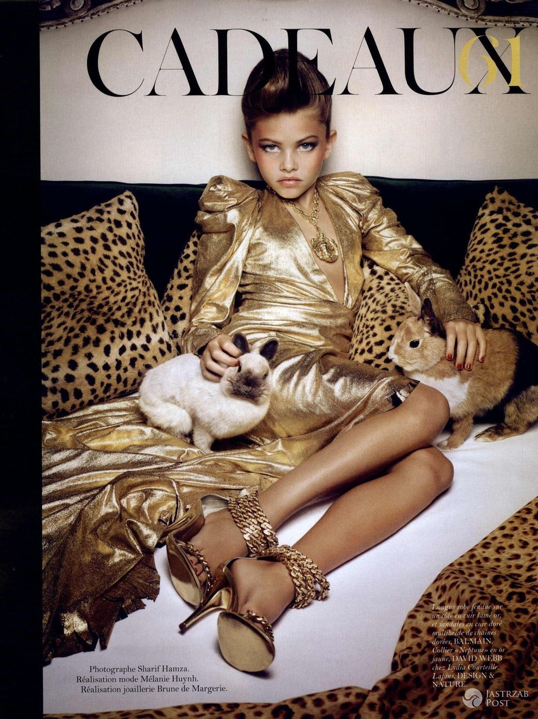 Thylane Blondeau sesja dla Vogue Paris