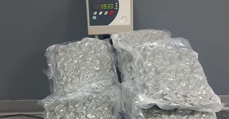 Ponad 19 kg marihuany w walizce. Podróżny zatrzymany na warszawskim lotnisku